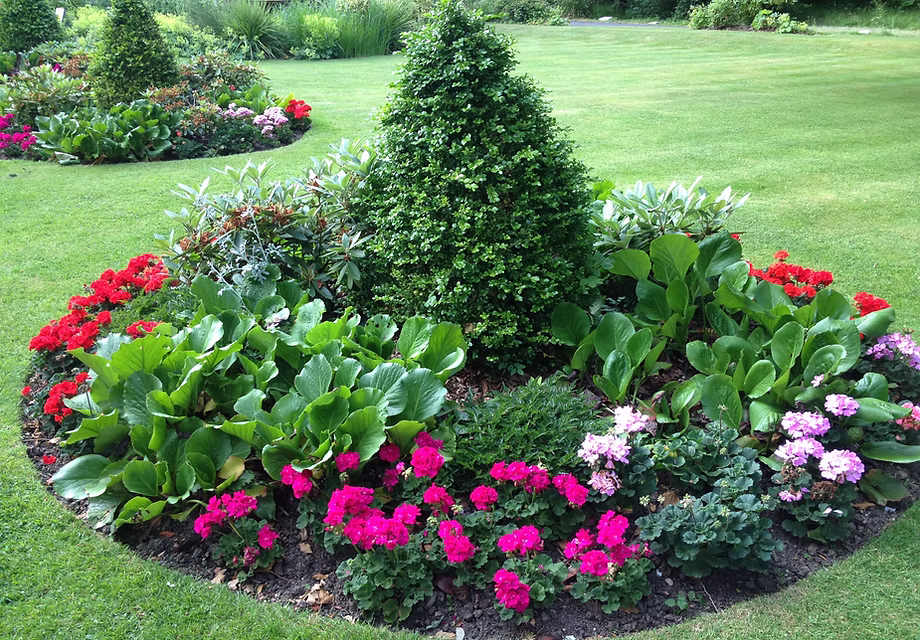 Flower bed